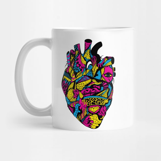 CMYK Transparent Heart by kenallouis